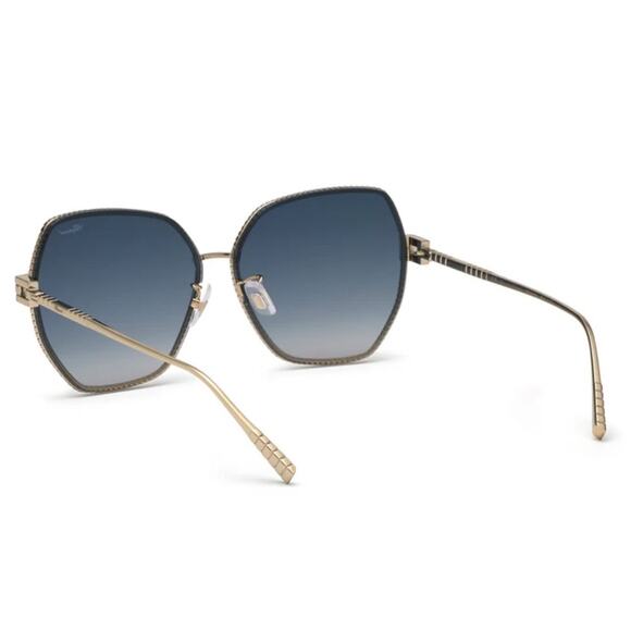 NEW!!! Chopard SCHL28M 08FE Stylish Blue Gradient Sunglasses, Authentic main image 5